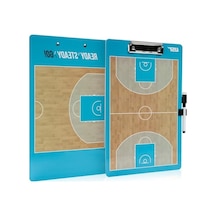 Çift Taraflı Basketbol Taktik Tahtası 35x22 Cm