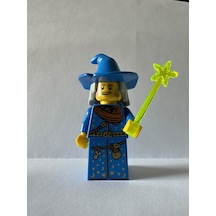 Orjinal Lego Minifigür Wizard With Baton