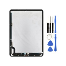 Apple Uyumlu iPad  Air 4.nesil A2072-a2316-a2324-a2325 A Kalite Dokunmatik Siyah + Tamir Seti