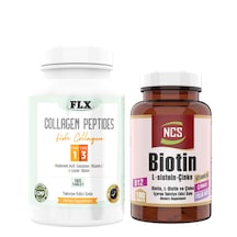 Balık Kollajeni Tip 1-3 Collagen 180 Tablet+Biotin 180 Tablet