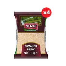 Yazar Osmancık Pirinç 4 x 1 KG