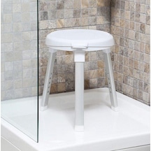 Daire Tabure.Banyo Içi Tabure Yaşlı Taburesi.Engelli Taburesi Beyaz