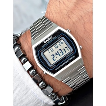 Casio Nda3178  Retro Erkek Kol Saati Gümüş + Bileklik
