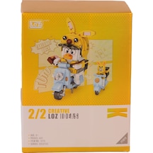 Lz-1676 Loz Kurye Ördek 443 Parça Block Oyuncak