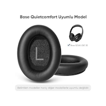 Bose İle Uyumlu Quietcomfort 45 Qc45 & Quiet Comfort Se Qc Se İçin Suni Deri Kulaklık Pedi Hafızalı Yüksek Kaliteli Materyal Kulaklık Süngeri