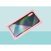 Samsung Galaxy A50s A507 Uyumlu Arka Kapak Batarya Kapağı - Siyah Çok Renkli