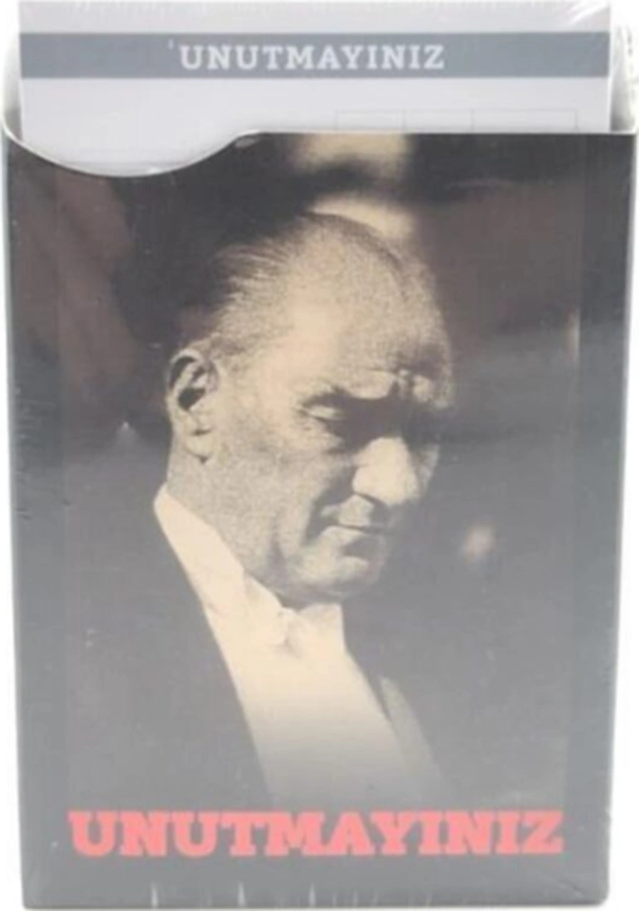 Atatürk Desenli Unutmayınız 60 Adet Not Kağıdı 3426 Kraft