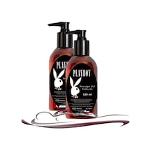 Süper Playboy Natural Massage Oil Kokusuz Vücut Masaj Yağı 2 Adet 120 Ml