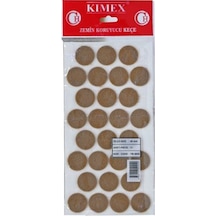 Canex Zemin Koruyucu Yapışkan Keçe 40 Mm Yuvarlak