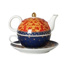 Art Clarissa Tek Kişilik Demlik & Fincan Set Açık Gri