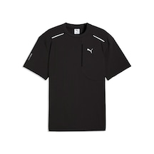 Puma Pumatech Relaxed Pocket Tee Erkek Günlük Tişört 63441301 Siyah Siyah