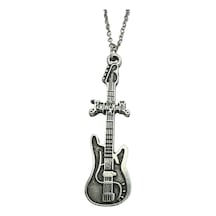 Pentagram Müzik Grubu Temalı Unisex Kolye Heavy Metal Takı 60 Cm Çok renkli