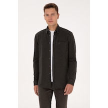 U.s. Polo Assn. Erkek Haki Gömlek Örme 50308469-vr027 Haki