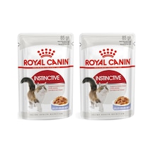 İnstinctive Jelly Pouch Yaş Kedi Maması, 85 Gr X 12 Adet 2 Paketi
