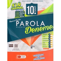 10.Sınıf Sarmal Parola 4'lü Deneme -  Evrensel İletişim Yayınları