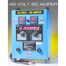 Soyberg 4 Akülük Seri Şarj Cihazı - 460 - 48 Volt 60 Amper