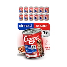 Cango Yaş Yetişkin Köpek Maması Etli 415gr 12li