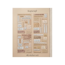 4 Sayfa Sticker Seti İngilizce Cümleler Sticker- Ajanda - Journal - Scrapbook - Planner - 927008374 Diğer