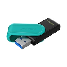 Datatraveler Exodia S Usb Bellek - 128gb - Usb 3.2 Gen 1 - Usb Tip A - Siyah/turkuaz
