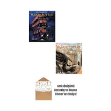 Harry Potter Azkaban Tutsağı Ateş Kadehi Özel Baskı + Okuma Sticker'ları