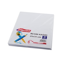 Bigpoint Resim Kağıdı 25X35Cm 20'Li Paket