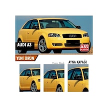 Audi A3 Batman Yarasa Ayna Kapağı Piano Black 2003-2007 Arası