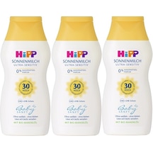 Hipp Babysanft 30 Faktör Bebek Güneş Sütü 200 ML x 3