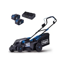 Akülü Çim Biçme Makinesi Bc-mp380-x 20v Fırçasız Akülü Çim Biçme Makinesi 38 Cm Kesme Genişliği 450
