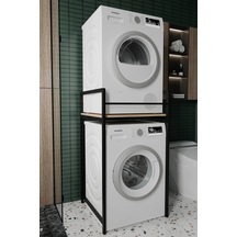 Sundra Banyo Dolabı Çamaşır Ve Kurutma Makinesi Dolabı Meşe Meşe