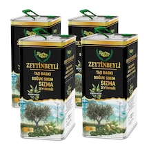 Zeytinbeyli Taşbaskı 20 Lt Natürel Sızma Soğuk Sıkım Zeytinyağı