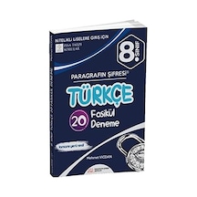 Paragrafın Şifresi 8. Sınıf Lgs 20 Deneme 5 Sarmal 15 Genel Deneme Yeni