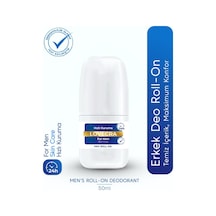 Doğal Erkek Deo Roll On 24 Saat Etkili Terleme Önleyici Ter Kokusuna Karşı Koruma Hassas Cilt 50 Ml