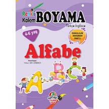 Renkli Kalem Boyama -   Alfabe