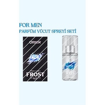 Orien For Men Frost Eau De Toilette Parfüm 50 Ml & Orien Men Body Mist 50 Ml Aromatik