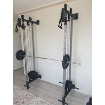 Lat Makine Pro -2 Çift Squat Bench Eklentili