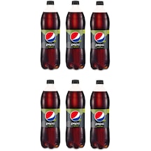 Pepsi Twist Limon Aromalı Şekersiz Kola 1 Lt X 6 Adet