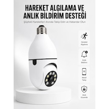 Mey İthalat Hareket Algılamalı Kablosuz Akıllı Ev Güvenlik Kamerası Yeni Nesil