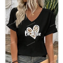 Tarzsokak Leopar Desenli Be Mine Siyah