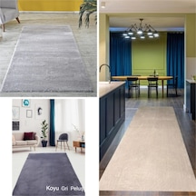 Arbese Peluş Halı Kaymaz Tabanlı Yolluk Post Halı Yumuşak Yapı