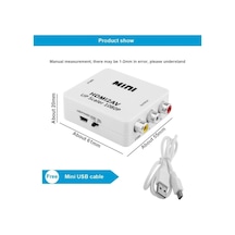 5245 Hdmı To Av Rca Tos Çevirici Dönüştürücü Adaptör