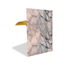 Tink Kendinden Yapışkanlı Pembe Mermer Desenli Pvc Panel 41x62 Cm