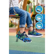 Ruffon 1030 F Lacivert-beyaz Erkek Çocuk Spor Ayakkabı Lacivert-beyaz-oranj