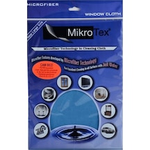 Mikrotex Mikrofiber Cam Bezi Mavi 40 x 50 CM