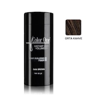Color One 50 Gr. Orta Kahve Topik Saç Tozu Yeni Üretim