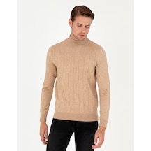 Pierre Cardin Erkek Bej Kazak /triko 50296414-vr011 Bej