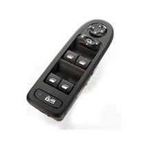 Citoren C5 Sol Ön Cam Açma Düğmesi Anahtarı 2008-2015 Siyah