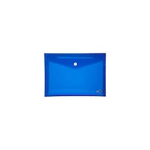 Umix Çıtçıtlı Zarf Dosya A4 Neon Mavi 12 Li