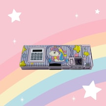 Lordstore802 Unıck Color Unicorn Hesap Makineli Fonksiyonel Kalem