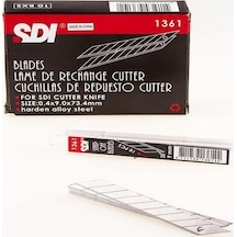 Sdı Maket Bıçağı 100'lü YEDEK Dar 30 Derece Eğimli 1361