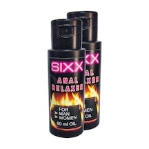 Sıxx Oil For Analreıaxoil 2 Adet Bay Bayan 60 Ml